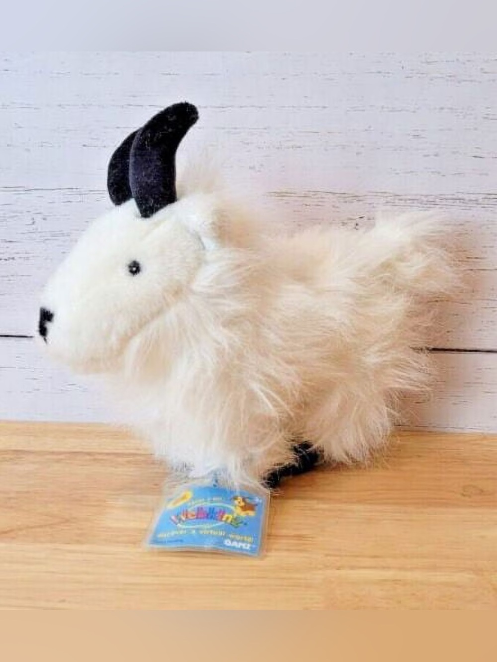 Webkinz Plush Mountain Goat with Code